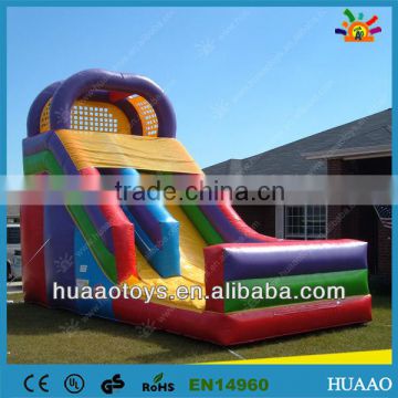 2014 popular cheap inflatable giant slide for adult