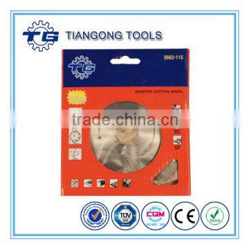 Diamond cutting wheel