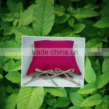 Cabas shape decorative linen cushions