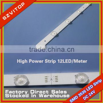 High Power Strip 3535 LED Chip Bulb Flexible Stripe Light DC 24V High Brightness