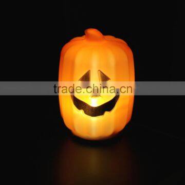 Halloween Decoration Jack-O-Lanterns Glowing Led Pumpkin Lamp Halloween Children Dress Up Toys Props 7cm*7cm