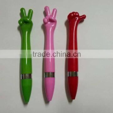novelty lovely twist hand gestures gift pen