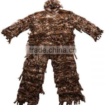 3-D Leaf Camo Camouflage Suit Hunting Clothing Ghillie Suit photo-4