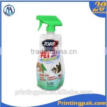 Silver Mylar Cosmetics Laminated Aluminum Foil Liquor Bottle Wine Gift Bags photo-3