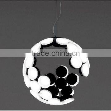 Aluminum Acrylic LED Suspension Lights Incomplete Sphere for Projects photo-4