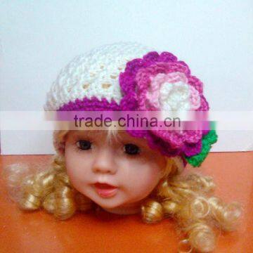 wholesale Fashion newborn baby Crochet hats handmade baby hats