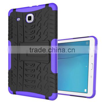 For Samsung Galaxy Tab E 9.6 inch TPU armor design case with kickstand