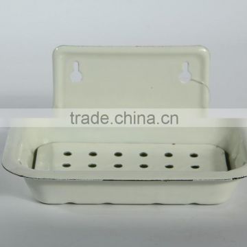 Enamel soap holder, soap dish, soap box