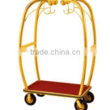 hiqh quality luxury luggage trolley/Bellman Cart