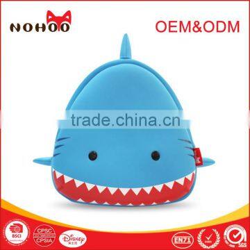 Wholesale oem bags cute shark school bag kid backpack for kindergarten children china manufacturer