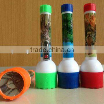 New design plastic mini led flashlight