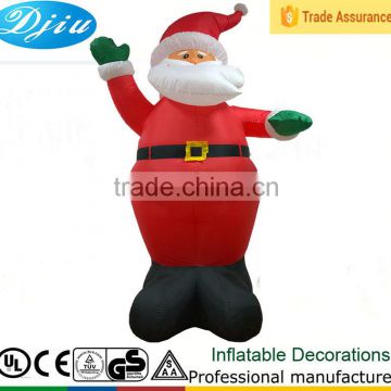 DJ-XT-50 inflatable santa dance in the wind wholesale Christmas decoration