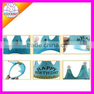 Party Crown Hat With LED Party Birthday Glow Flash King Princess King Headband Hat ,Festival Decors Favors Crown Princess at photo-5