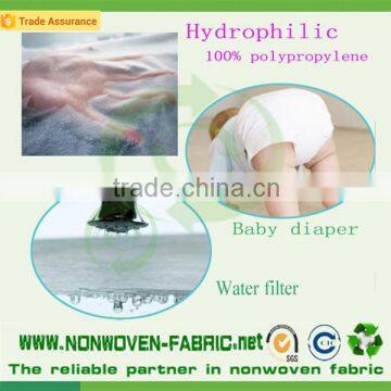 Pp spunbond nonwoven fabric raw materials for diaper making