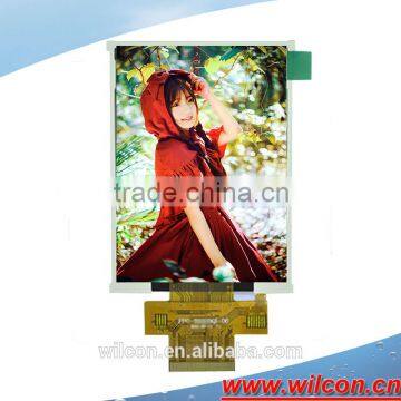 3.2inch 240*320 ILI9341V portrait tft lcd module with mcu interface