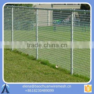 aluminium alloy flexible wire chain link fence