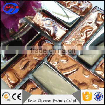 metal glass mosaic tile