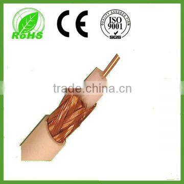 Hot sell 75 Ohm coaxial cable rg11 price with connector