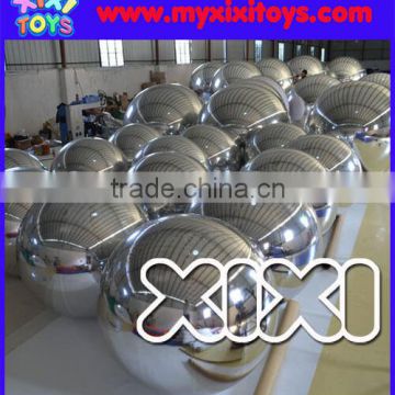 Large inflatable mirror balls