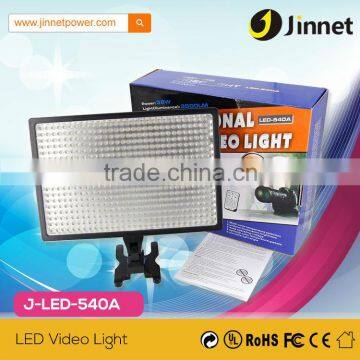 Video Light 540 LED Dimmable Photography Light Lamp For Video Studio DSLR Camera