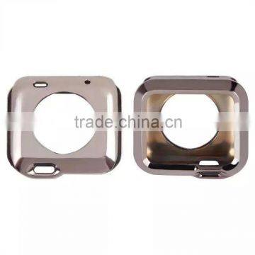 Factory direct price TPU plating cover cace for apple watch 38mm