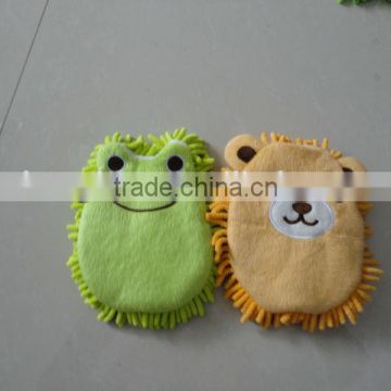 microfiber cartoon cleaning mitt