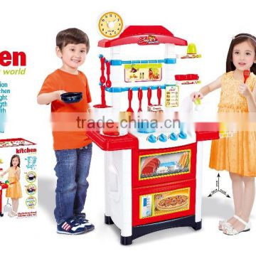 Hot selling Intelligent kitchen counter suit, with sound, with light for children