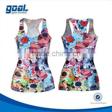 High quality team oem logo printed service vest