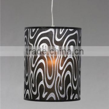 2014 Fabric shade manufacturer pendant lamp with UL certificate