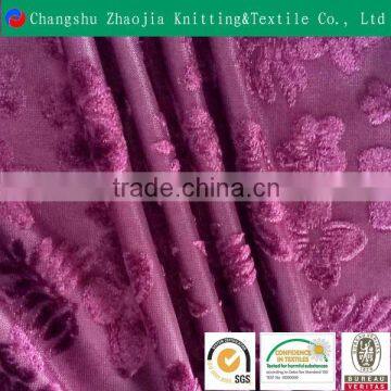 Warp knit fabrics Jacquard velvet jacquard