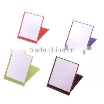 High quality rectangle shape plastic blank pocket mirror with cheap price