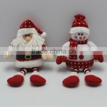 dangling legs fabric christmas ornament pattern