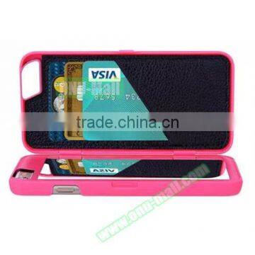 Factory Price Multifunctional Flip Wallet Case for IPhone 6s, Cover for IPhone 6 With Mirror With Card Slot photo-6