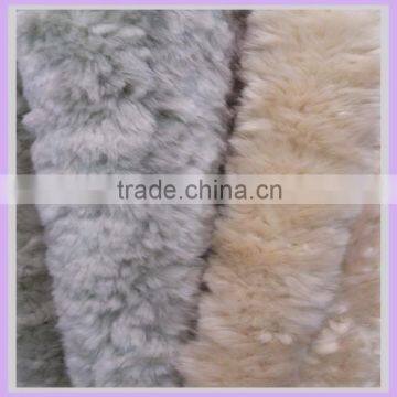 short pile super soft knit jacket pilot animal fur upholstery fabric for antique furniture