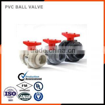 3/4" Light Grey Plastic Pvc Ball Valve photo-5