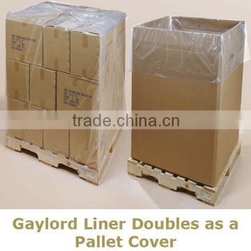 HOT SEAL transparent LDPE pallet cover