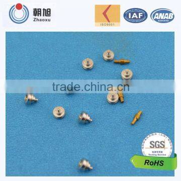 China supplier CNC machining hardware parts with plating nickle