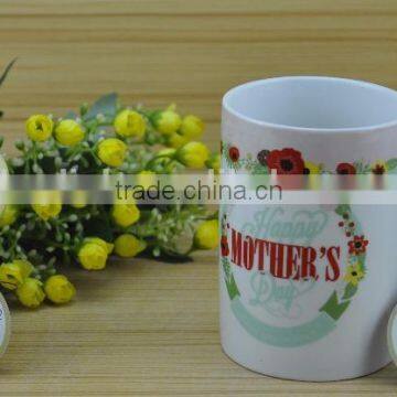 11OZ happy mother's day design full decal print coffee cups, shiny surface porcelain mug, KL5035-232