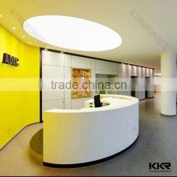 artificial stone reception desk restaurants countertops