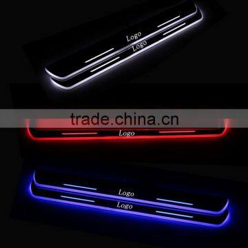 Car LED Flash Door Sills Moving Scuff Plate Light Panel Front Door For Toyota RAV4 2013 2014 2015                        
                                                Quality Choice