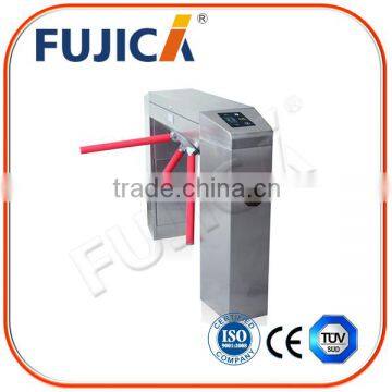 Approved Bridge Type Pedestrian Access Control Half Height Tripod Turnstile photo-4