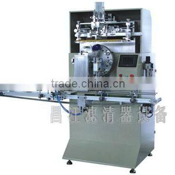 Fast Speed Round Oil Filter Making Machine for Silk Printing , Easy Operation