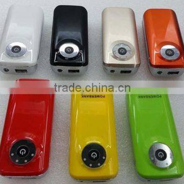 18650 usb charger led torch light portable power bank