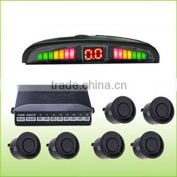 Front and Rear Parking Sensor / Auto Reversing Detector with Buzzer Alarm