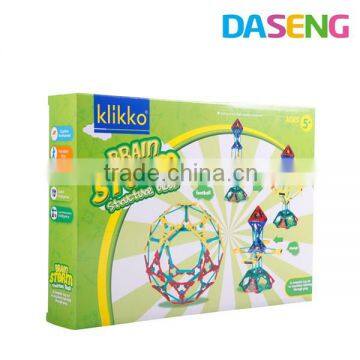 klikko kids construction multicolored education plastic intelligence pieces block toy