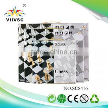 Best selling different types plastic chess made in china