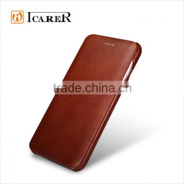 ICARER Genuine Leather Case For Apple iPhone 6 Plus / 6s Plus Real Leather Flip Cover For iPhone6 5.5 Inch                        
                                                                Most Popular
                                               