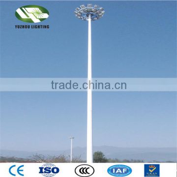 High mast pole high mast lighting pole lamp post road light steel poles 20 Years Warranty