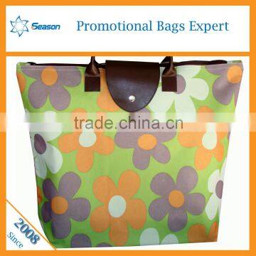 Factory price folding canvas bags for shopping