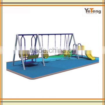 High Quality Children Plastic Slide And Garden Swing Chair